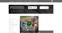 Desktop Screenshot of prodog.nu